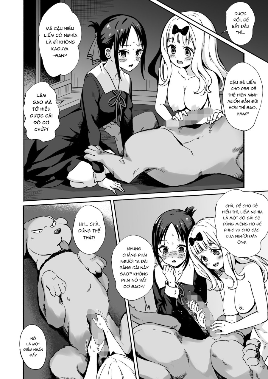 Kaguya-san đã giúp tôi giải quyết vấn đề tình dục với Pas. 