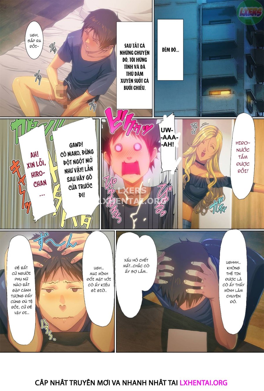 Mẹ Gyaru xuất hiện ở nhà tôi!! 