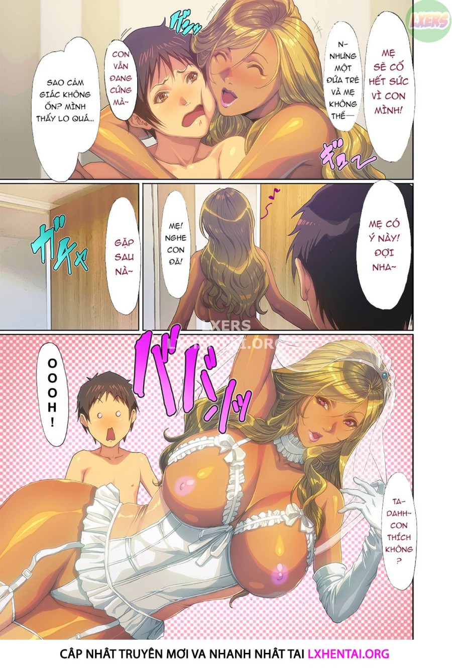 Mẹ Gyaru xuất hiện ở nhà tôi!! 