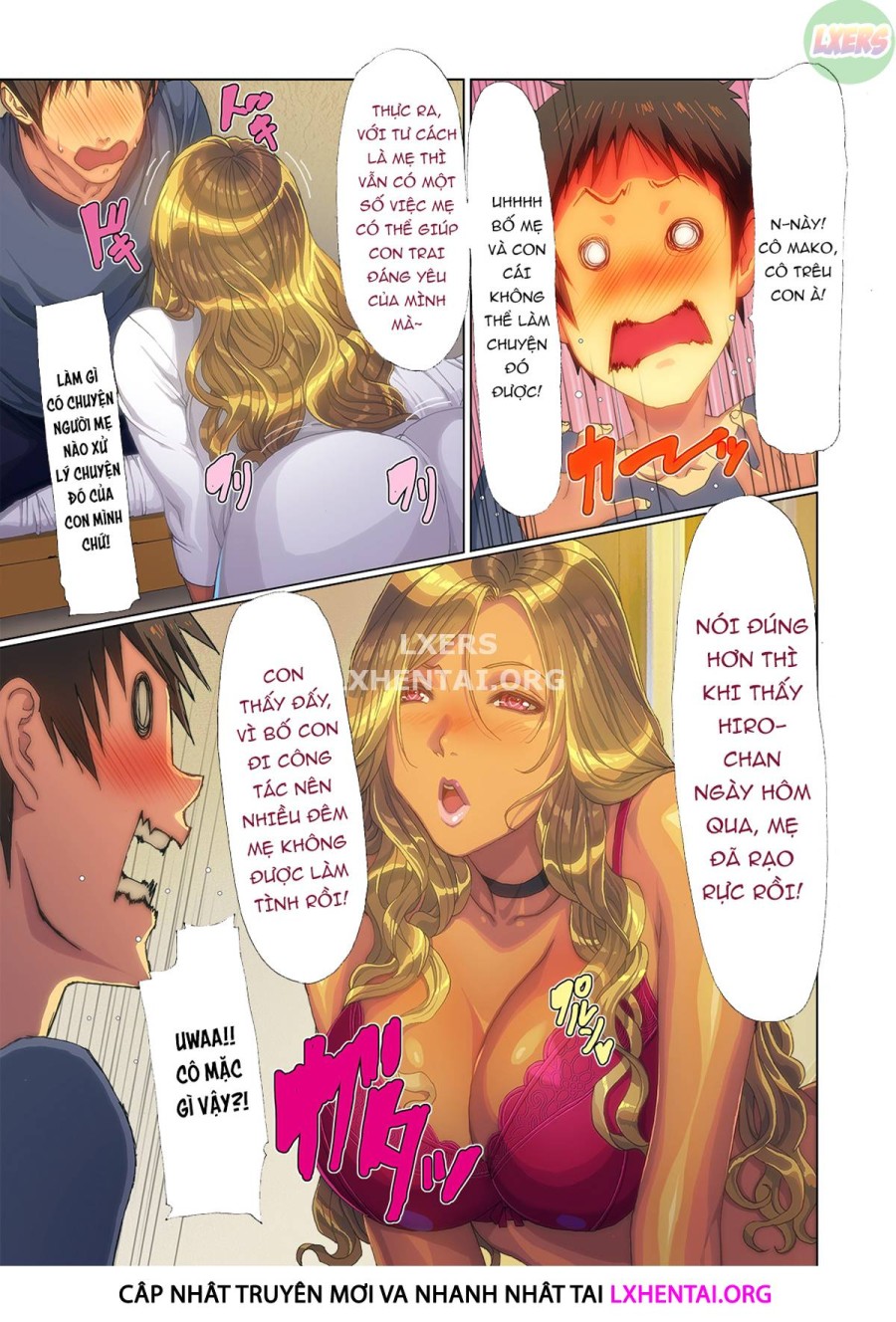Mẹ Gyaru xuất hiện ở nhà tôi!! 