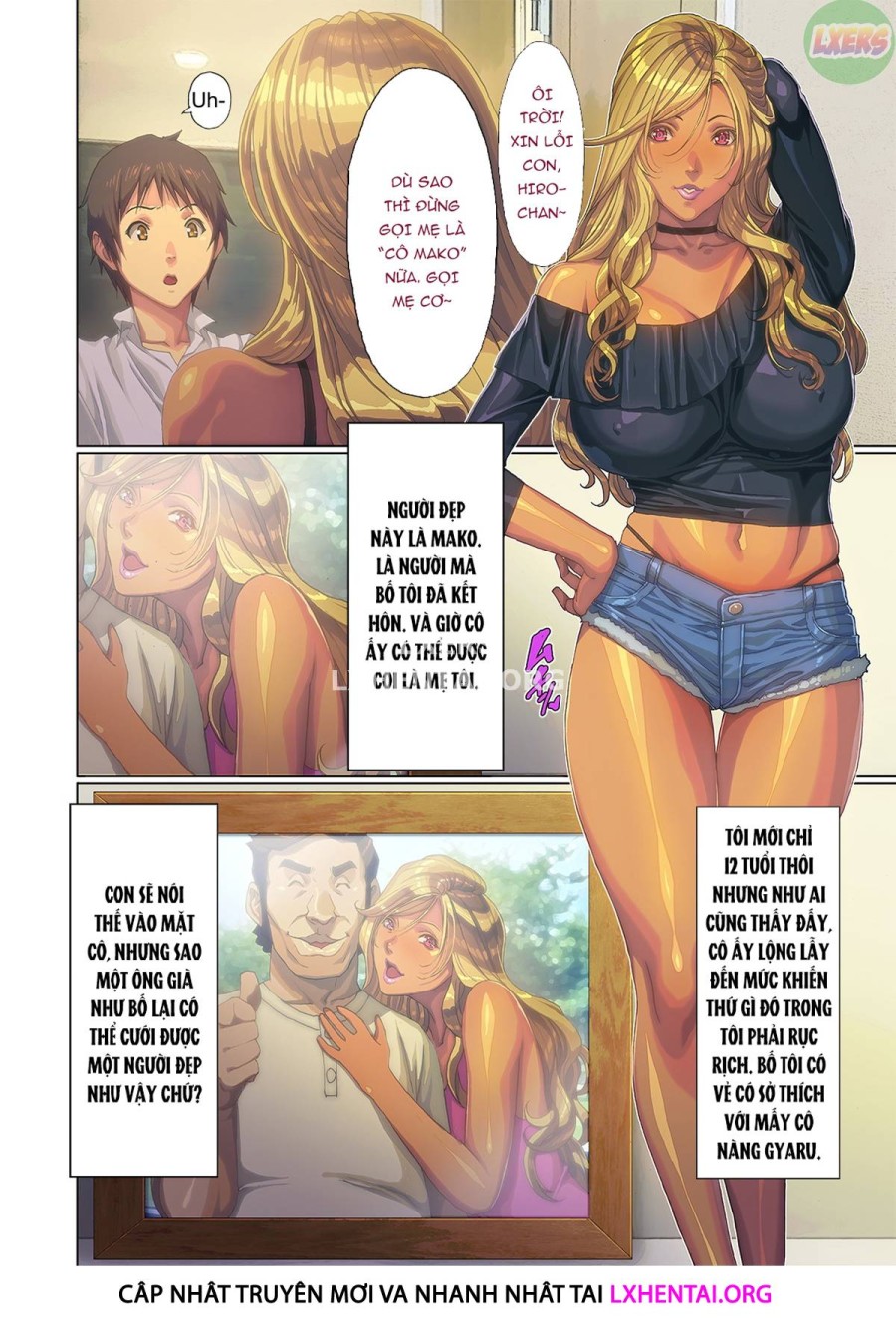 Mẹ Gyaru xuất hiện ở nhà tôi!! 
