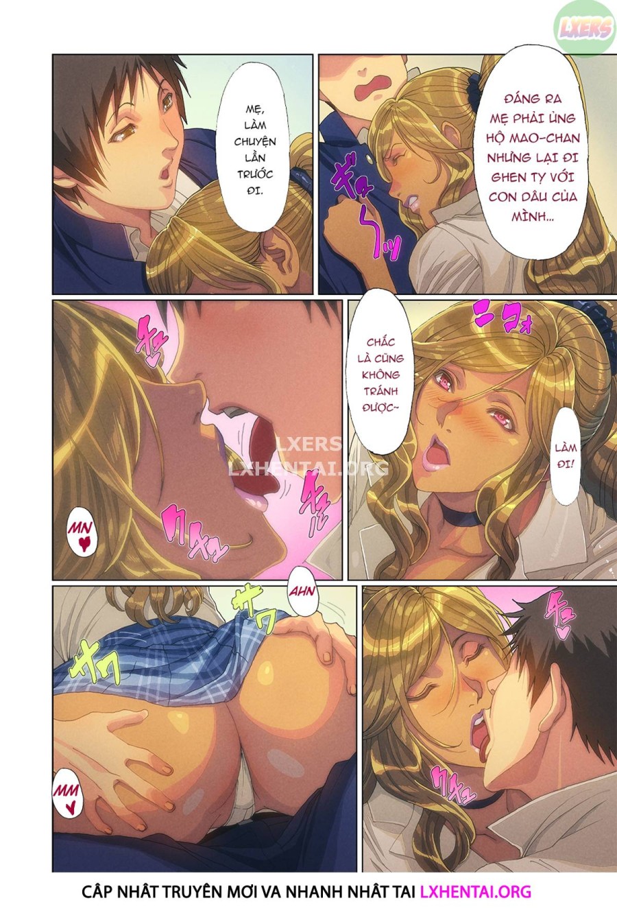 Mẹ Gyaru xuất hiện ở nhà tôi!! 