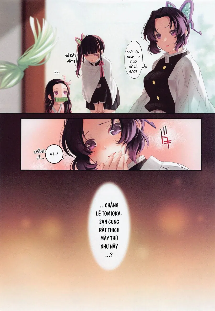 Sự quyến rũ của hoa. (Kimetsu no Yaiba) 