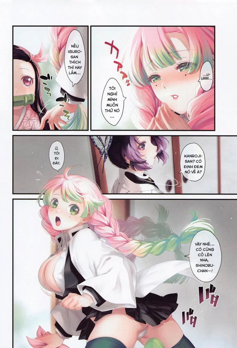 Sự quyến rũ của hoa. (Kimetsu no Yaiba) 