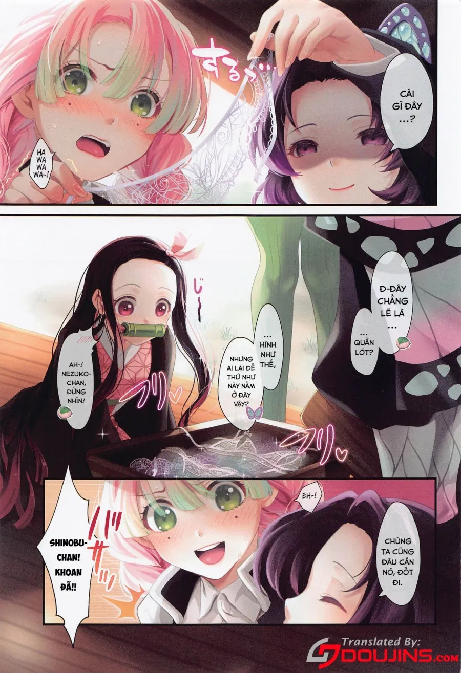 Sự quyến rũ của hoa. (Kimetsu no Yaiba) 