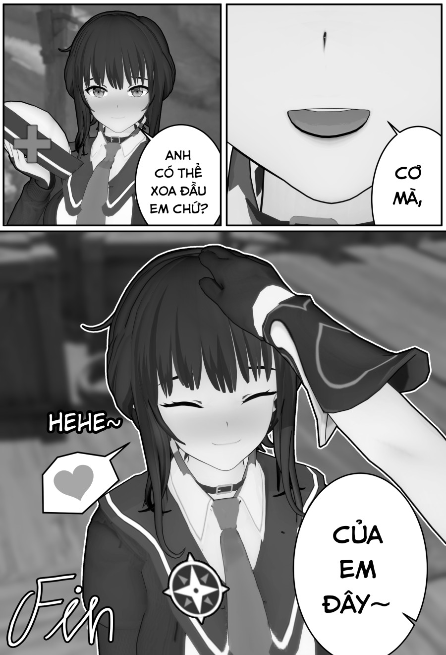 Hậu bối bé bỏng dễ thương của tôi không còn bướng bỉnh nữa! (Genshin Impact) 