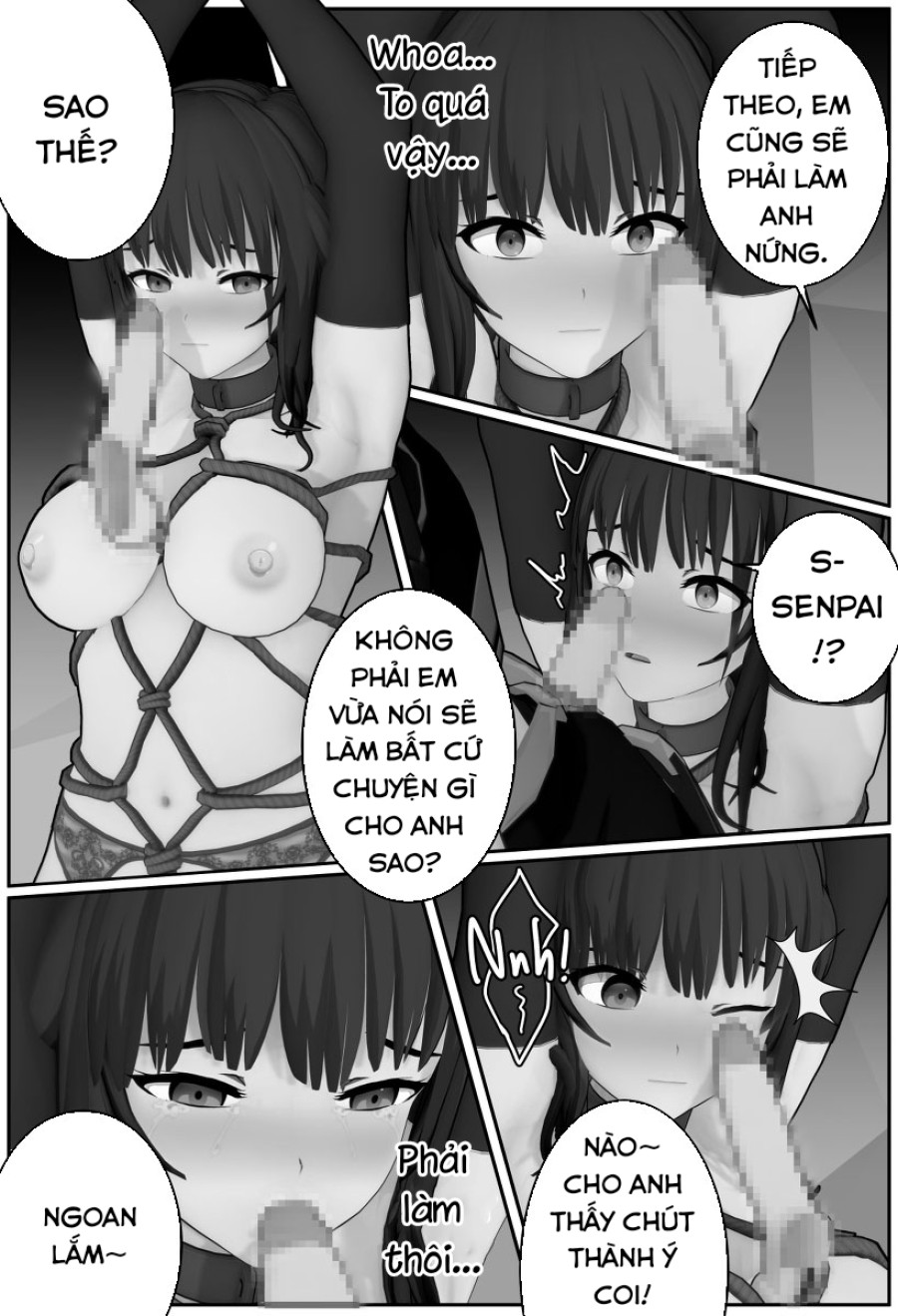 Hậu bối bé bỏng dễ thương của tôi không còn bướng bỉnh nữa! (Genshin Impact) 