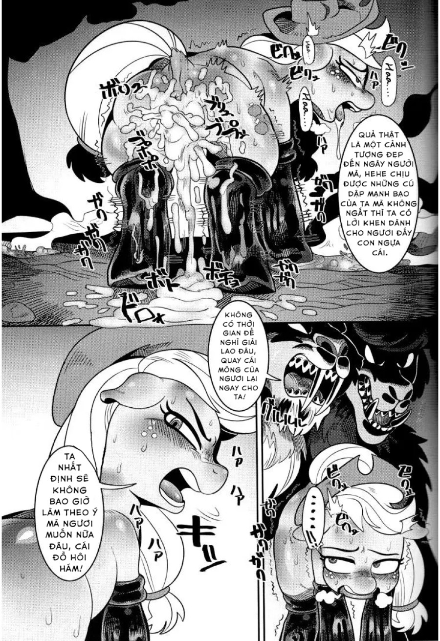 Applejack vs Chimera 