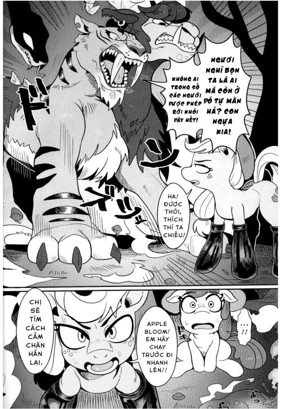Applejack vs Chimera 