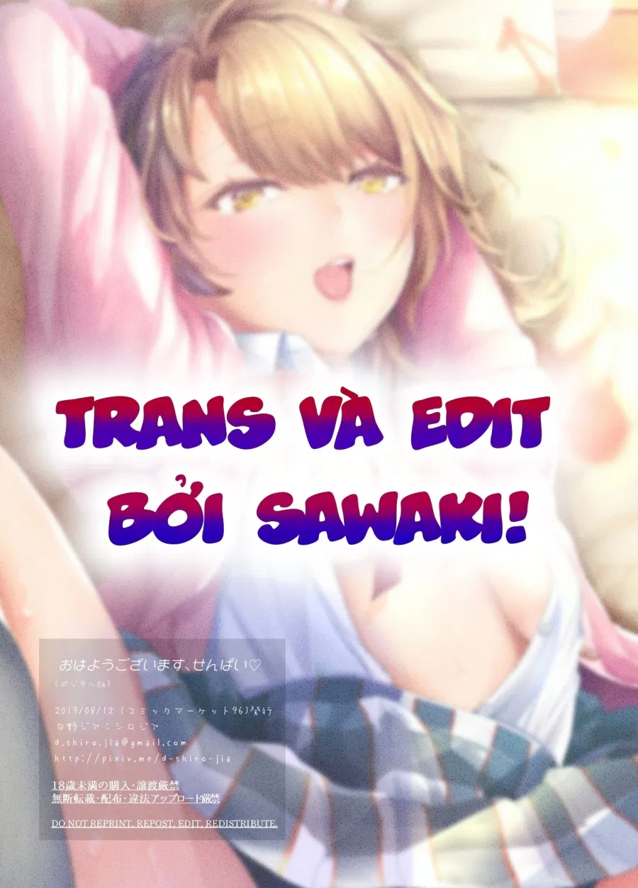 Chào buổi sáng, Senpai! (Yahari Ore no Seishun Love Come wa Machigatteiru) 