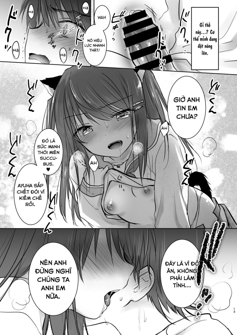 Cô em gái tôi đã biến thành Succubus với sự chấp thuận của gia đình tôi đã làm tình với em ấy 