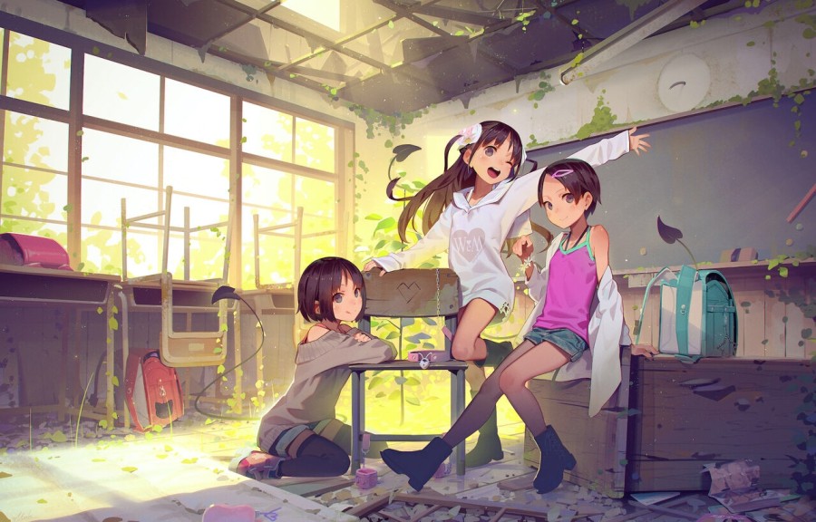 Cuốn sách mà 3 cô gái nghịch ngợm chơi dương vật của bạn 