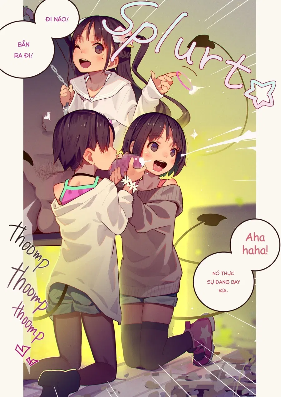 Cuốn sách mà 3 cô gái nghịch ngợm chơi dương vật của bạn 