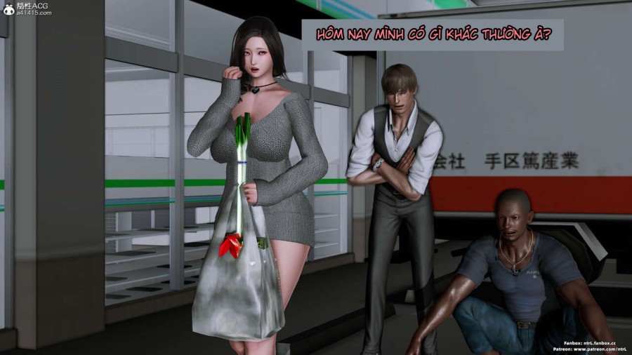 Cô vợ Ollie dâm đãng 