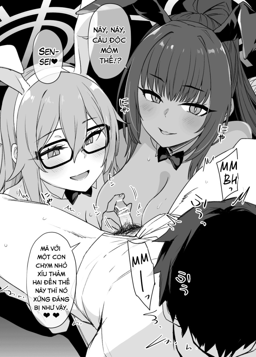 Blue Archive:Brainwashing Bunny Slave 