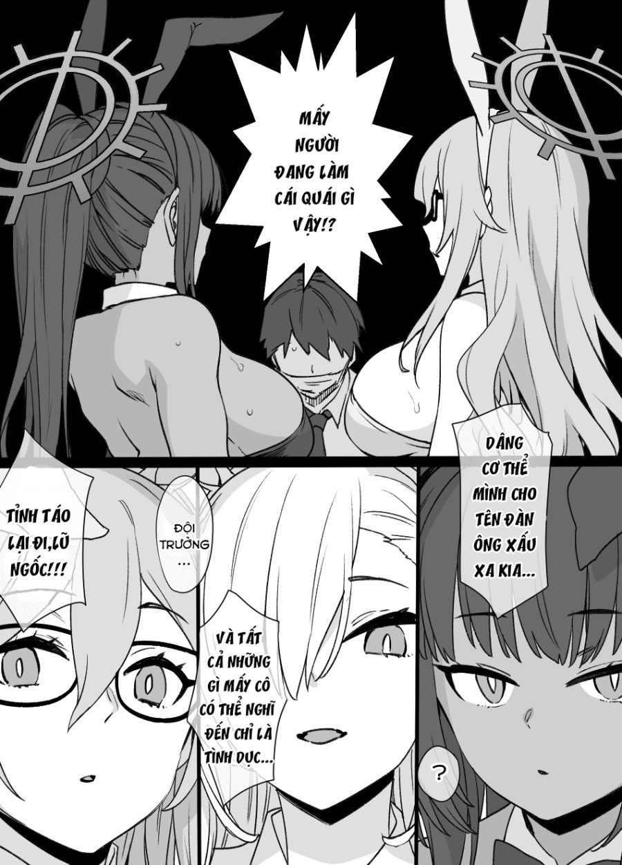Blue Archive:Brainwashing Bunny Slave 