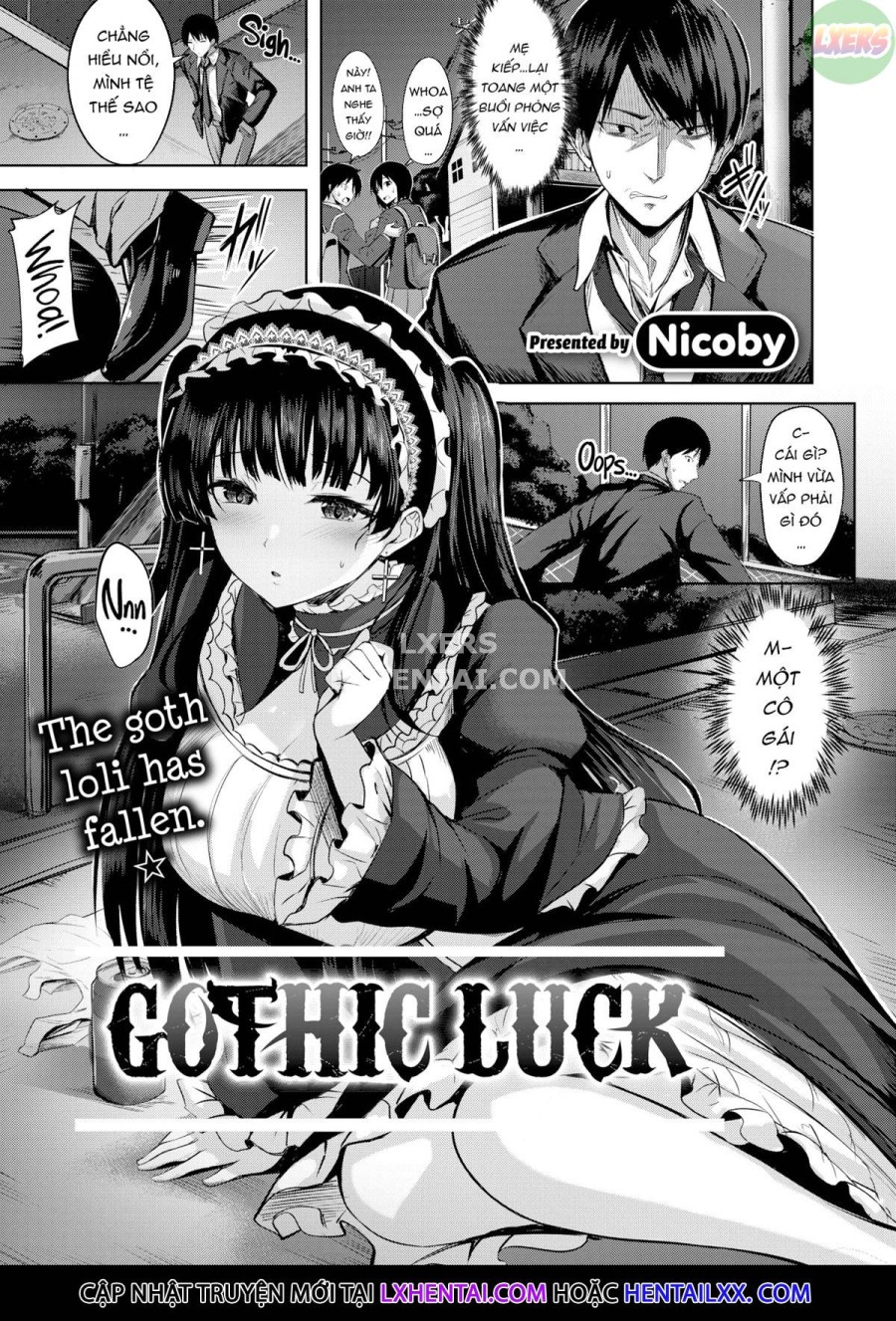 Cô nàng Gothic may mắn 