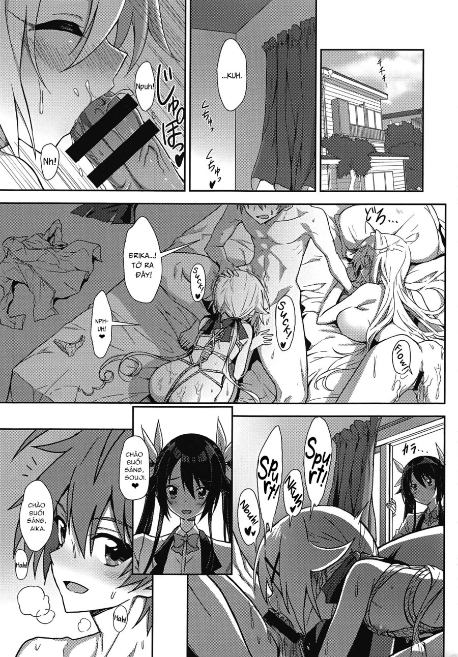 A day in the life of the small tittied Aika-san and her sensitive nipples 