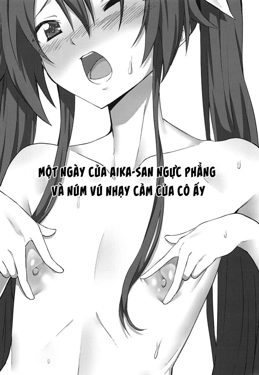 A day in the life of the small tittied Aika-san and her sensitive nipples 
