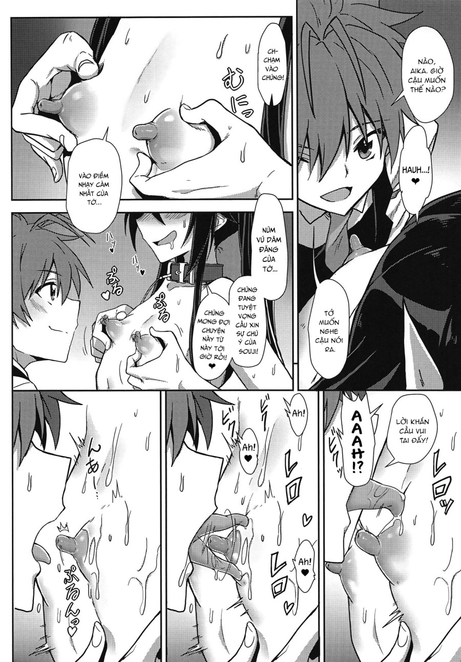 A day in the life of the small tittied Aika-san and her sensitive nipples 