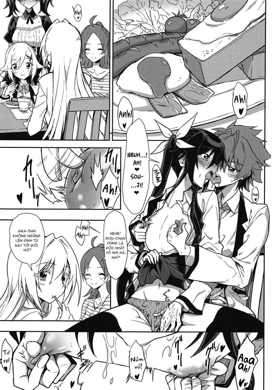 A day in the life of the small tittied Aika-san and her sensitive nipples 