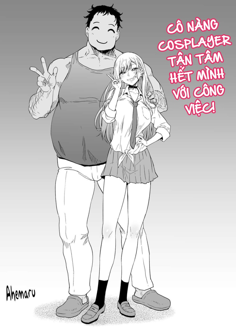 Cô nàng cosplayer tận tâm hết mình với công việc 