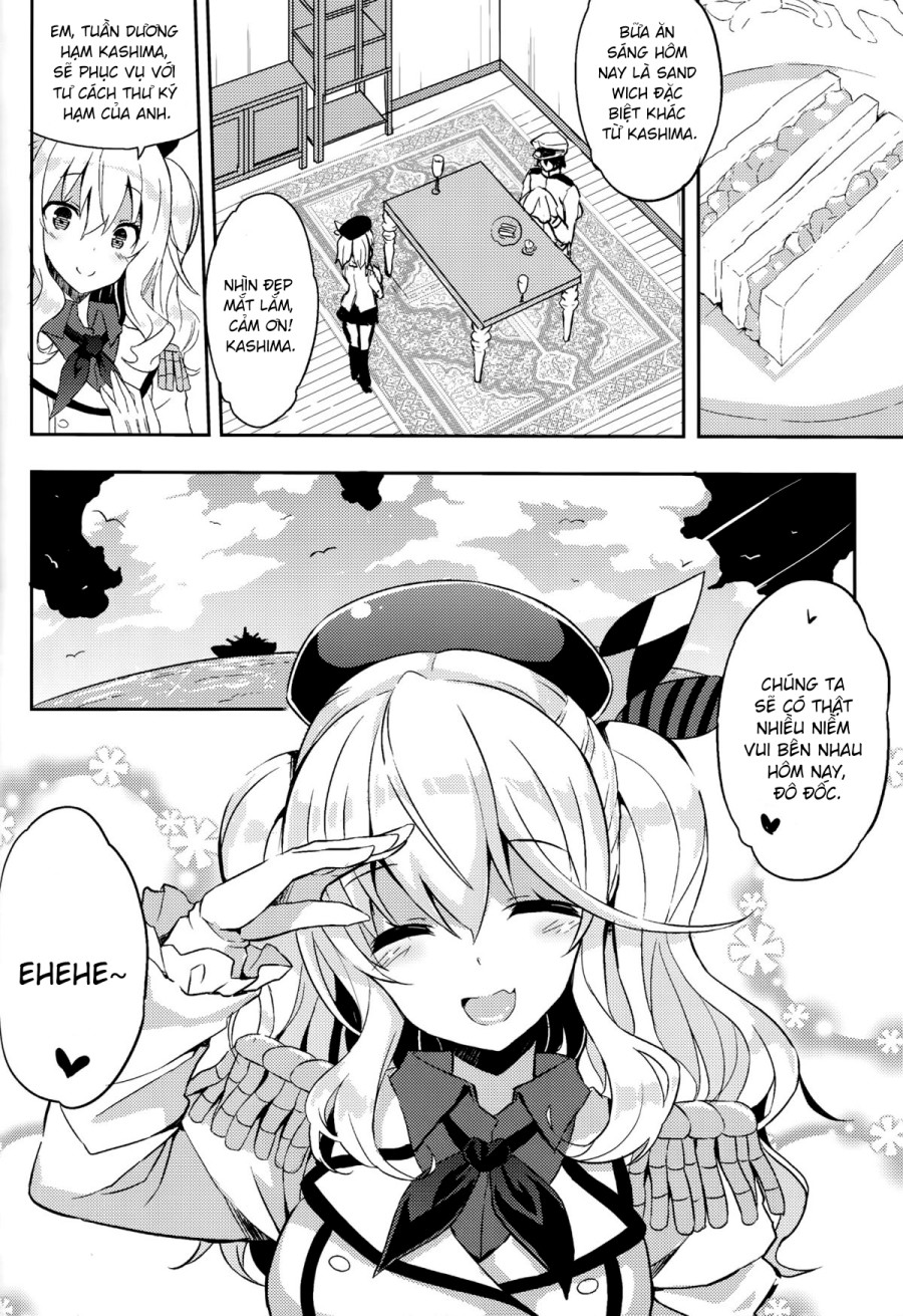 TRAP! Kashima-san wa Wana ni Hamerarete Shimatta! (Kantai Collection -KanColle-) 