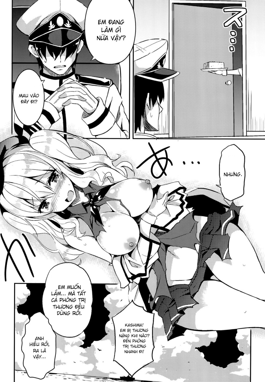 TRAP! Kashima-san wa Wana ni Hamerarete Shimatta! (Kantai Collection -KanColle-) 