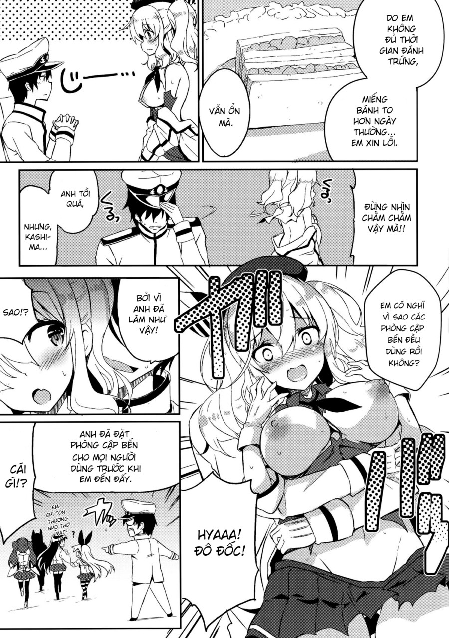 TRAP! Kashima-san wa Wana ni Hamerarete Shimatta! (Kantai Collection -KanColle-) 