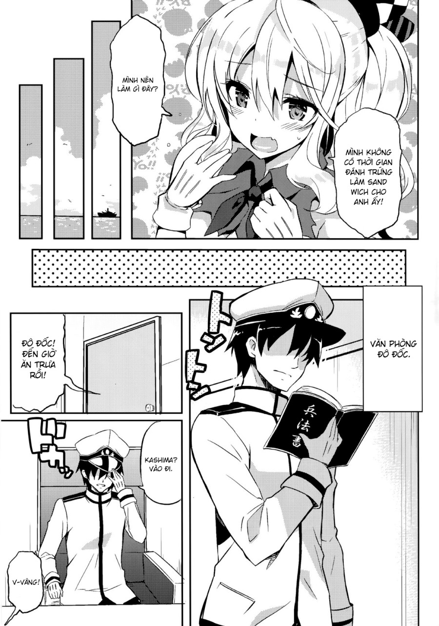 TRAP! Kashima-san wa Wana ni Hamerarete Shimatta! (Kantai Collection -KanColle-) 