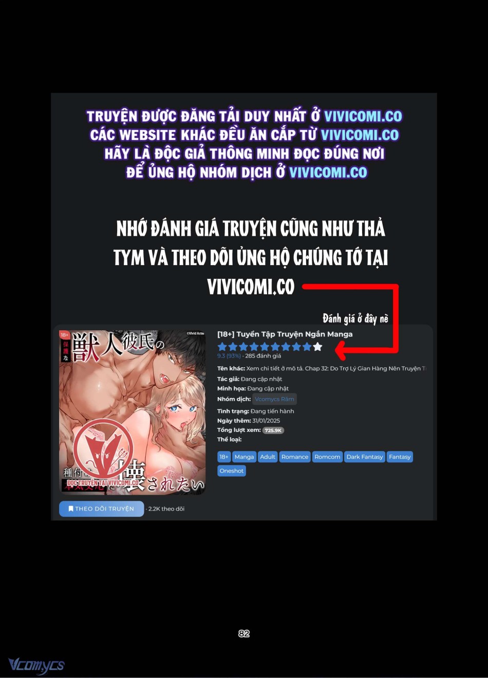 [18+] Tuyển Tập Truyện Ngắn Manga 