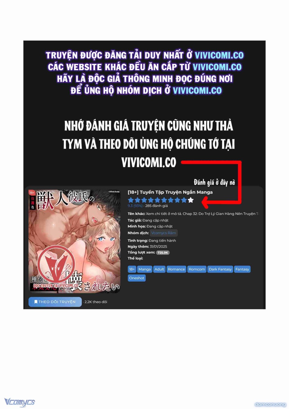[18+] Tuyển Tập Truyện Ngắn Manga 