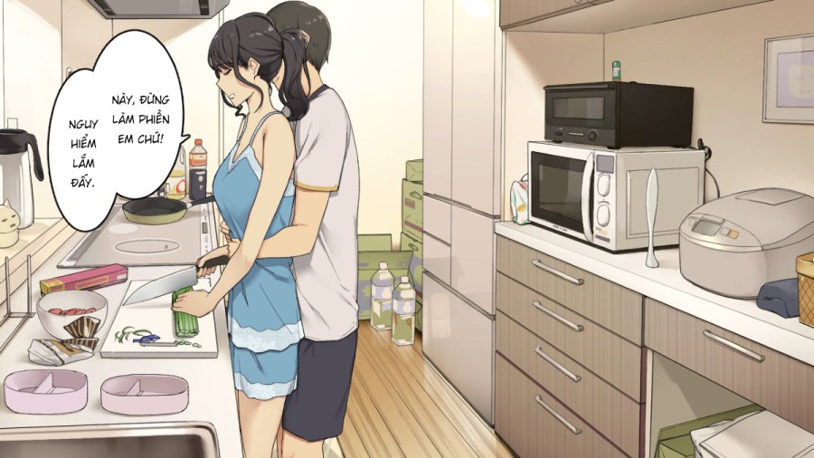 Ở cùng bạn gái hơn tuổi 