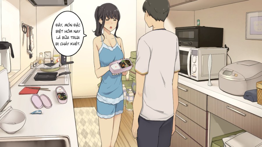 Ở cùng bạn gái hơn tuổi 