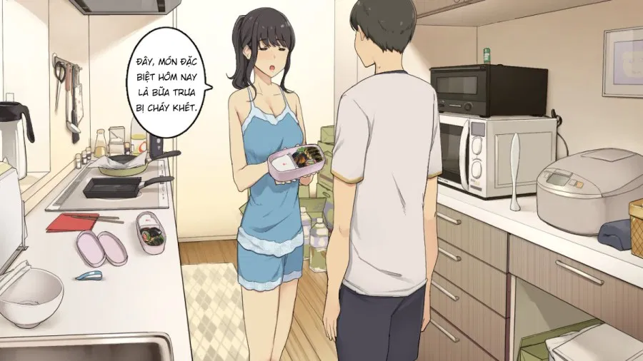 Ở cùng bạn gái hơn tuổi 