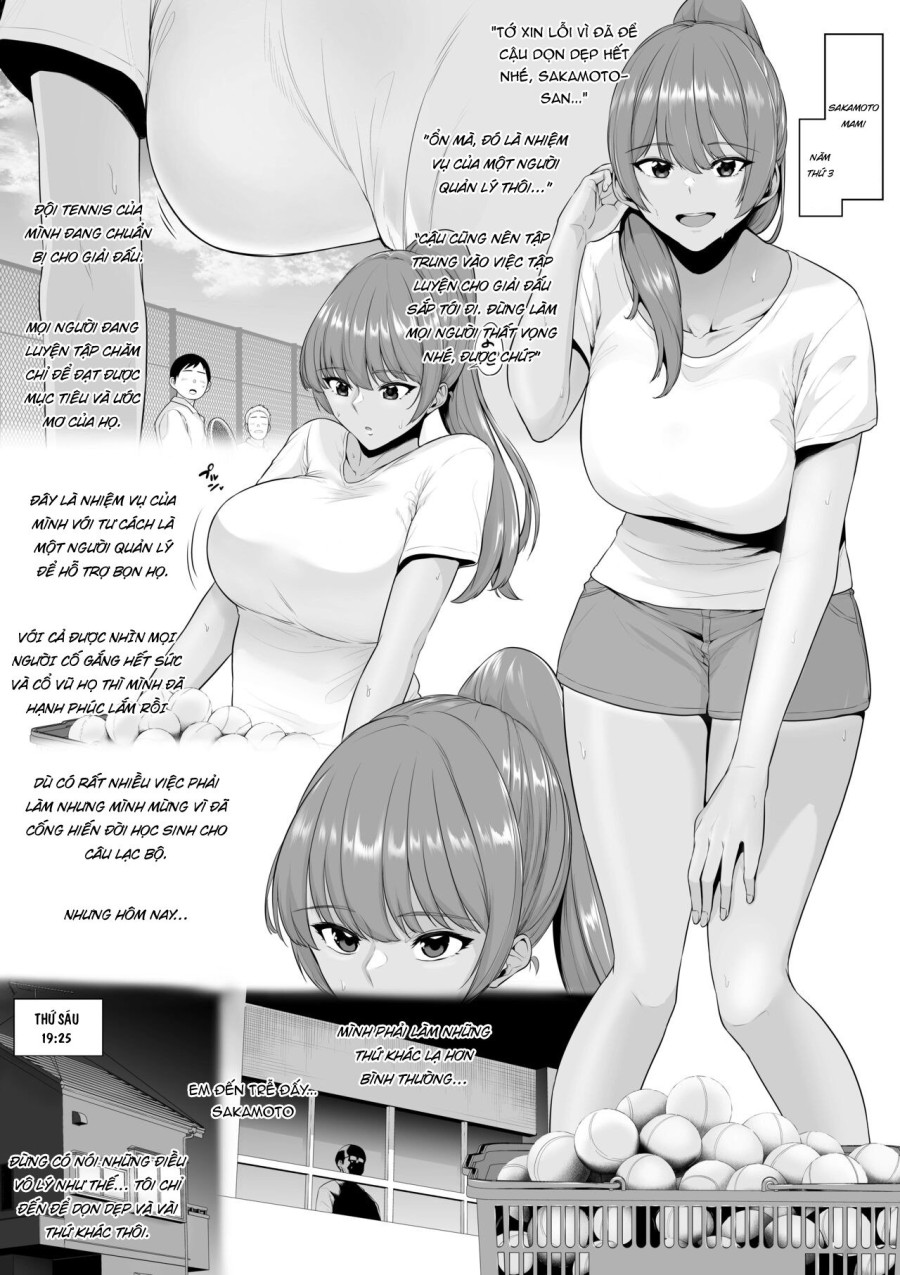 Cô quản lý ngực bự sa đọa với việc làm tình. 