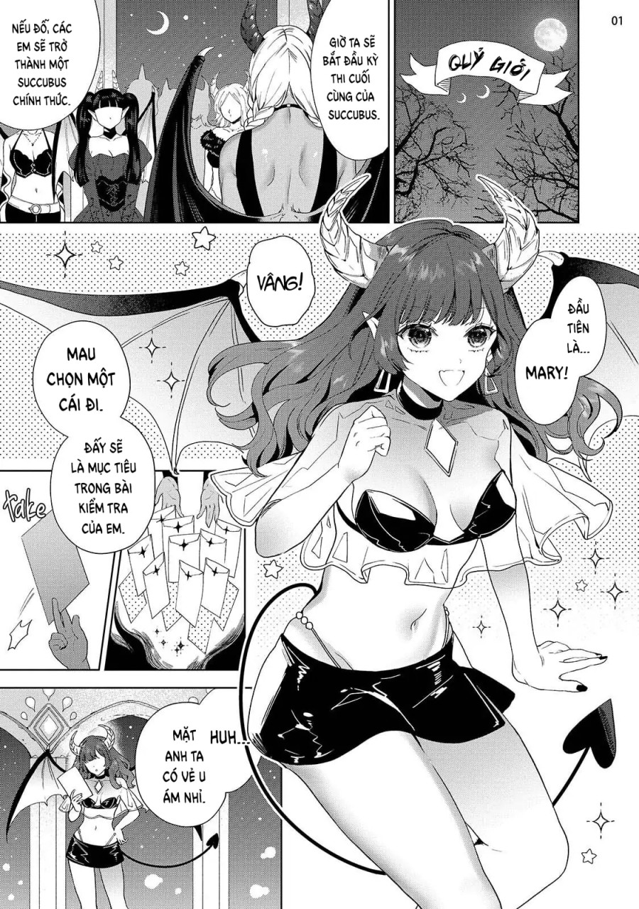 Nàng Succubus Đầy Tự Tin Nhưng Mục Tiêu Của Cô Ấy Lại Bất Lực 