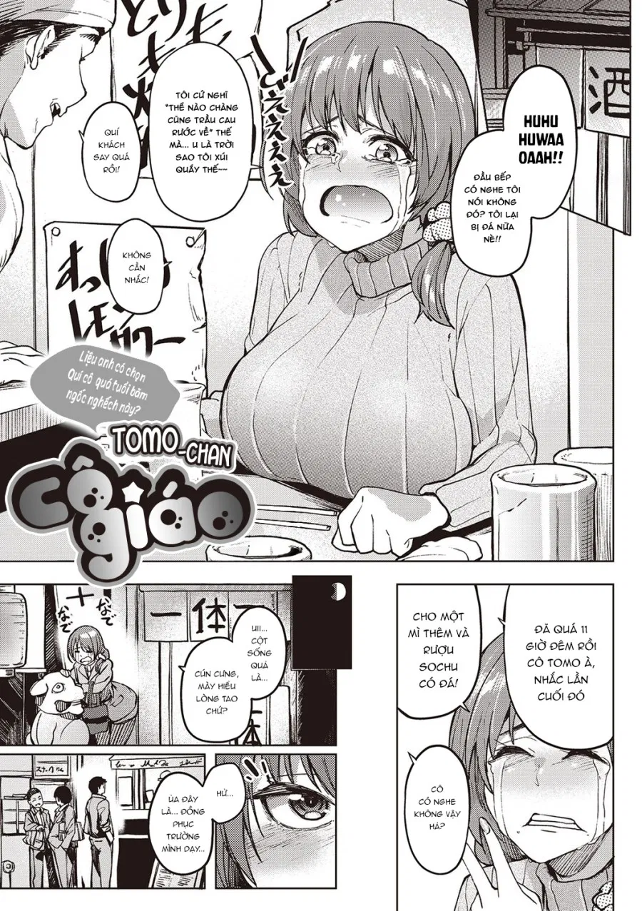 Cô giáo vú to mê trai trẻ 