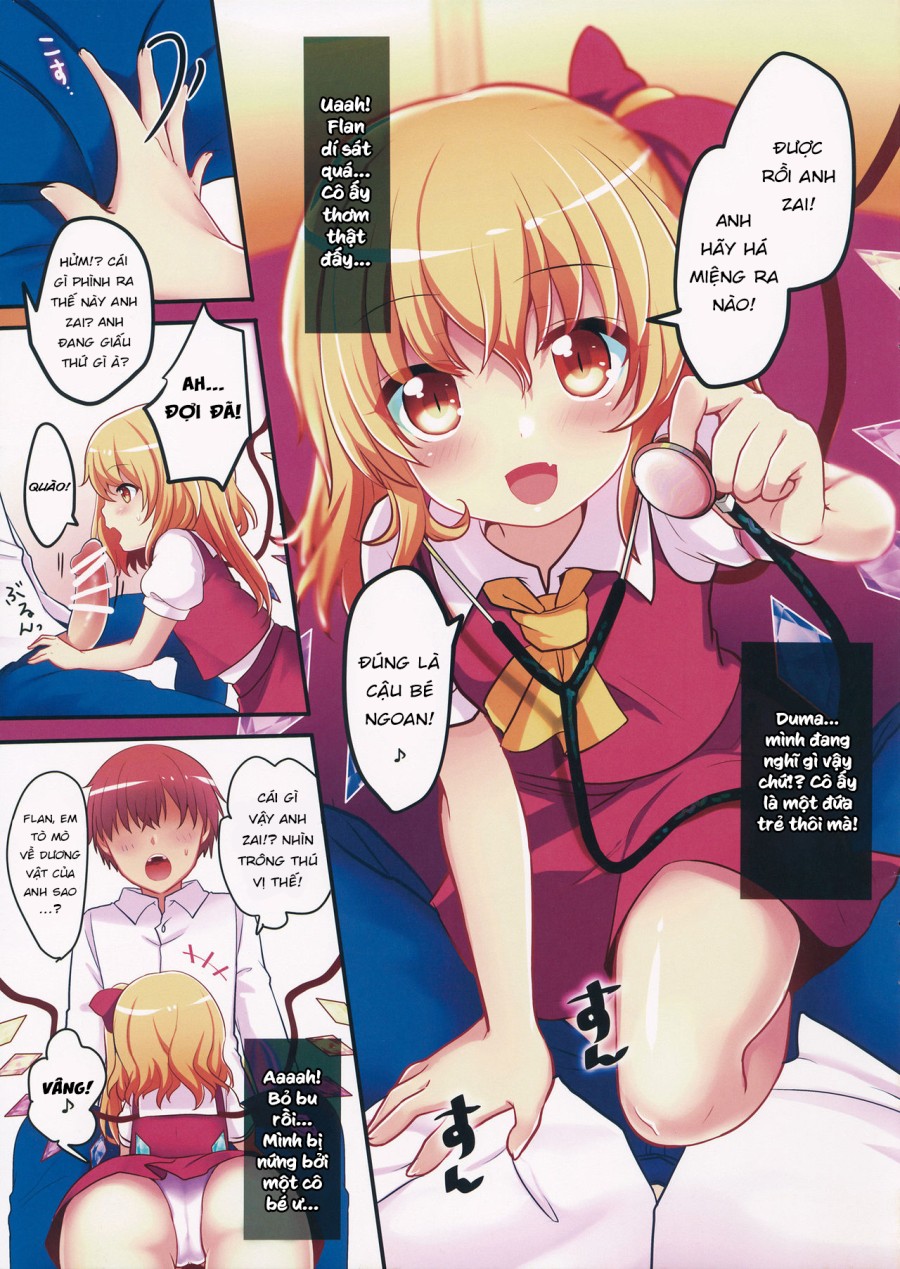 Flan muốn chơi trò bác sĩ~! 