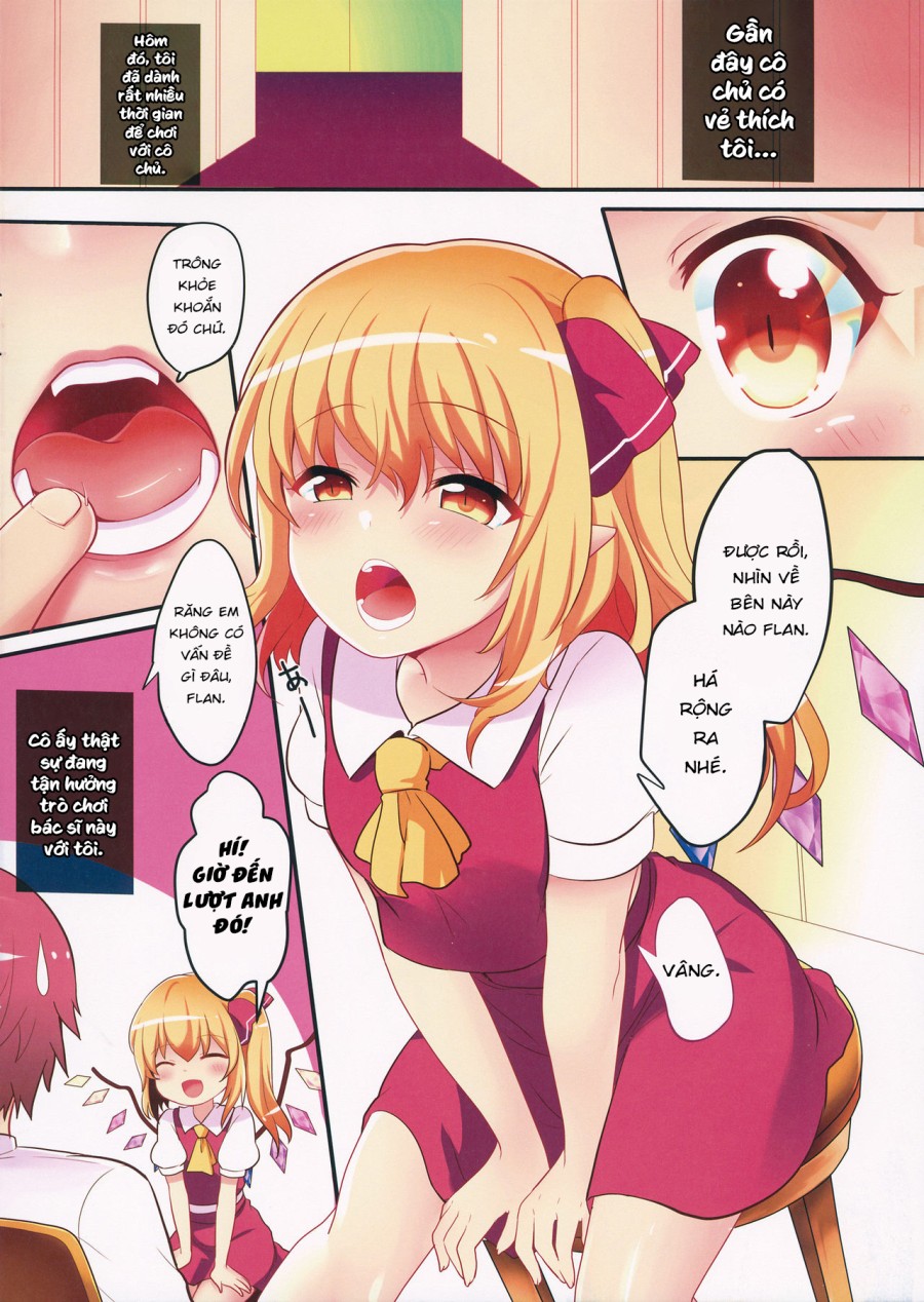 Flan muốn chơi trò bác sĩ~! 