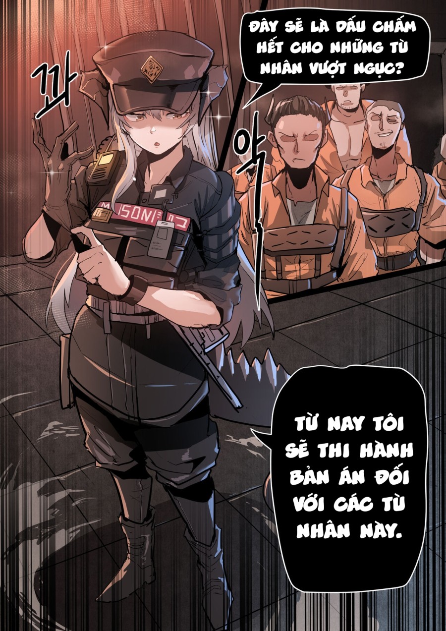 Nữ quản ngục damdang (Arknights) 