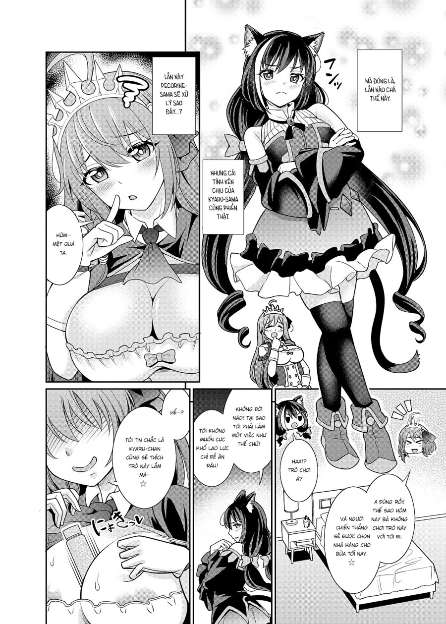 Mũ giáp chiến cùng Kyaru nàoooo!! 