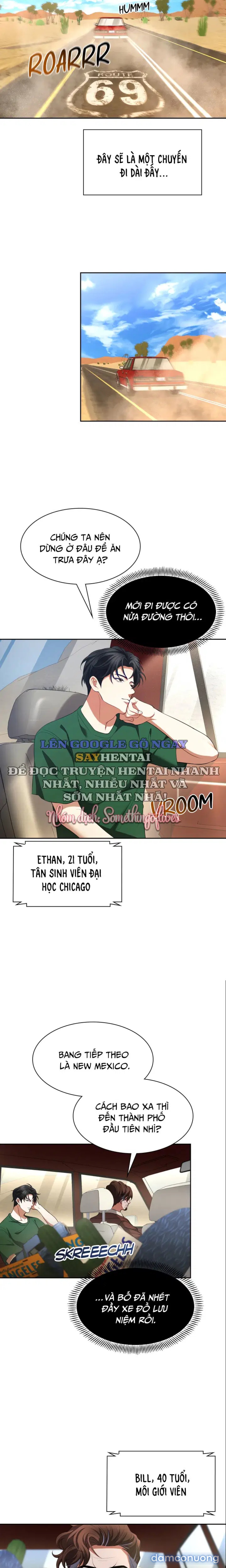 Chuyến du hành trên băng ghế sau cùng mẹ kế 