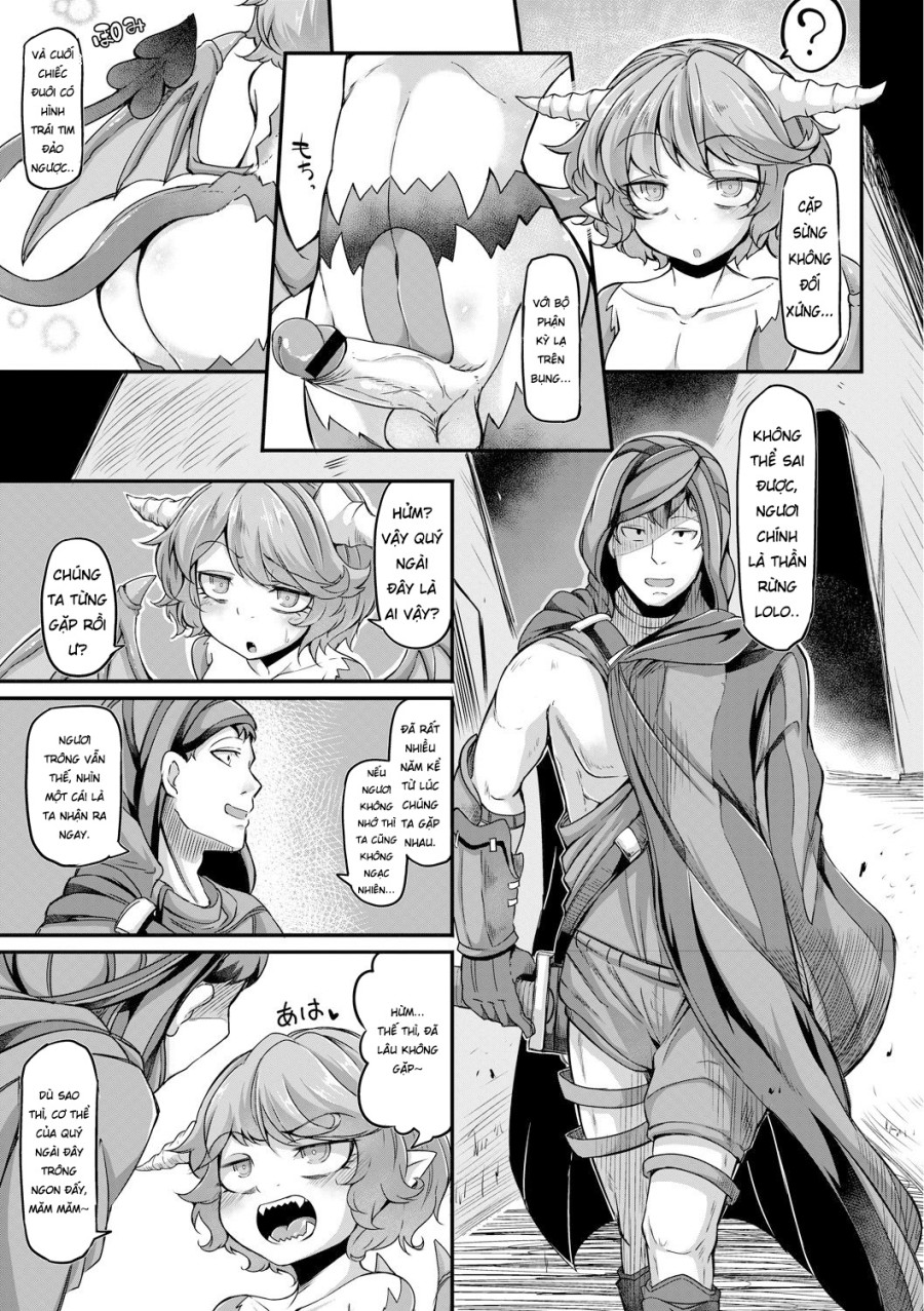 Fukkou!? Ishu Kouhai -Mazoku to Ningen no Kyousei Jidai 