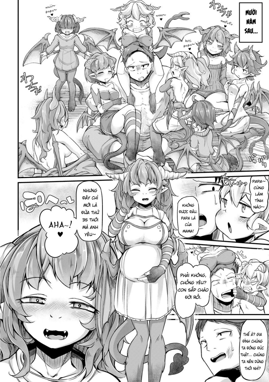 Fukkou!? Ishu Kouhai -Mazoku to Ningen no Kyousei Jidai 