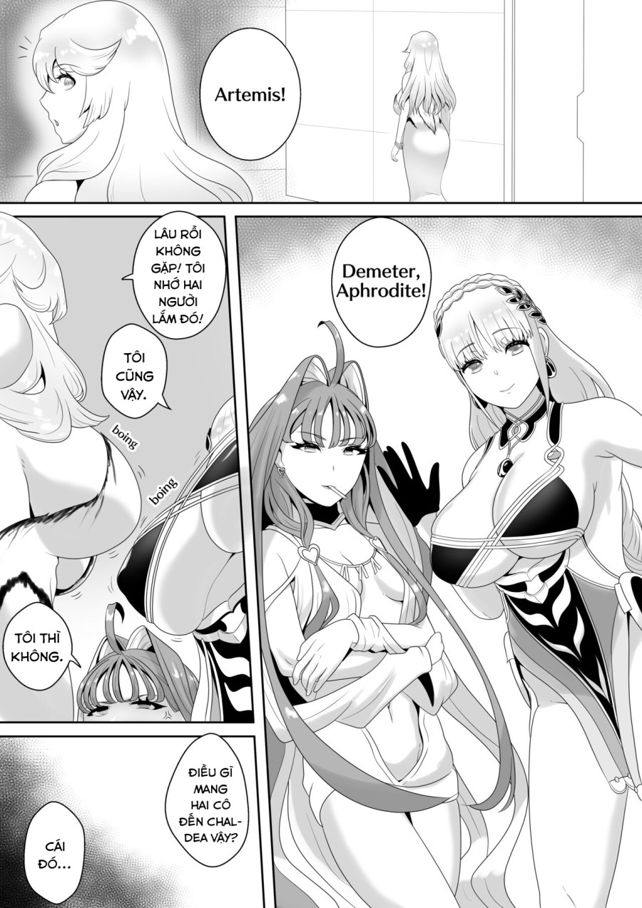 Trở thành Zeus, tôi đụ hết các thần trên đỉnh Olympia ở Chaldea. 