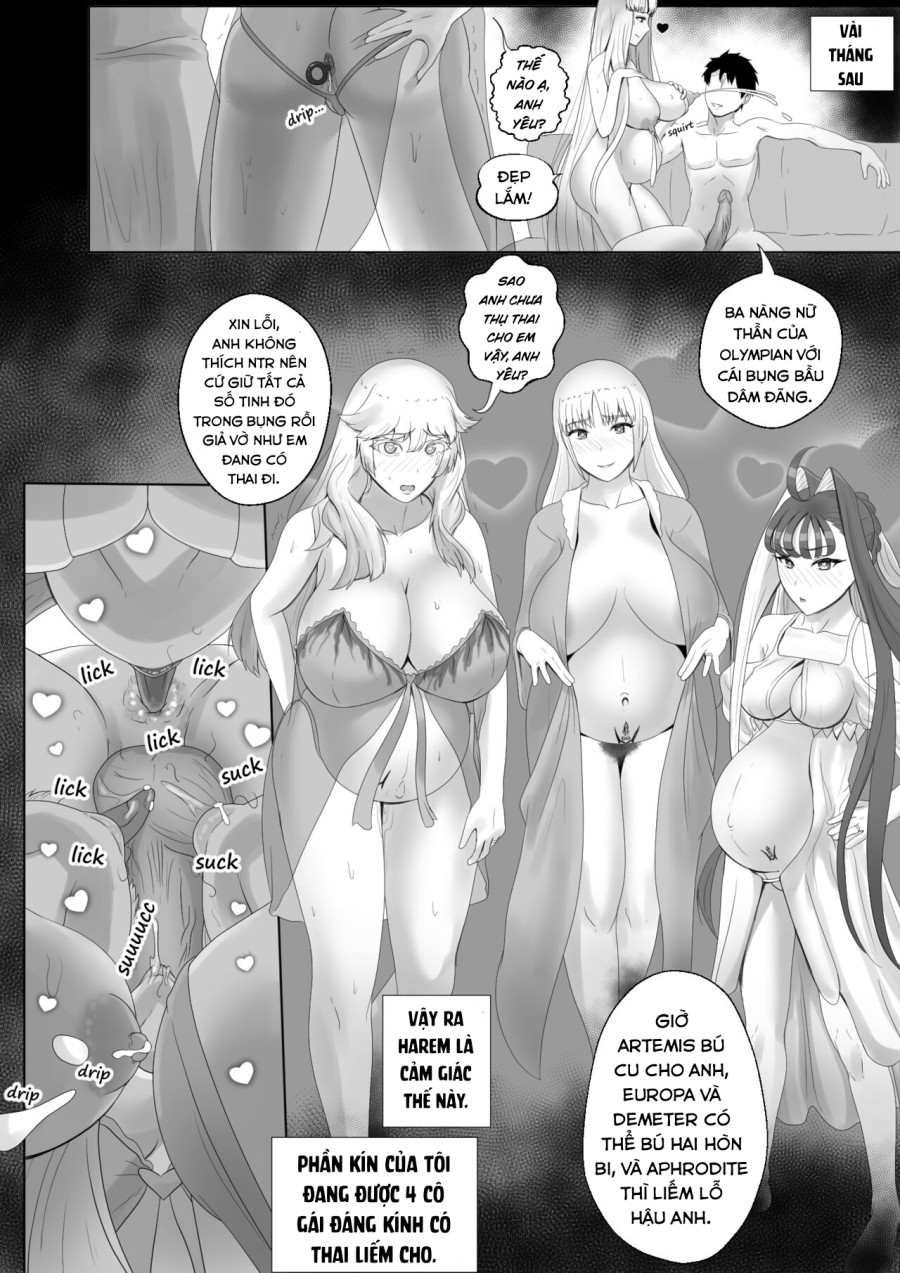 Trở thành Zeus, tôi đụ hết các thần trên đỉnh Olympia ở Chaldea. 