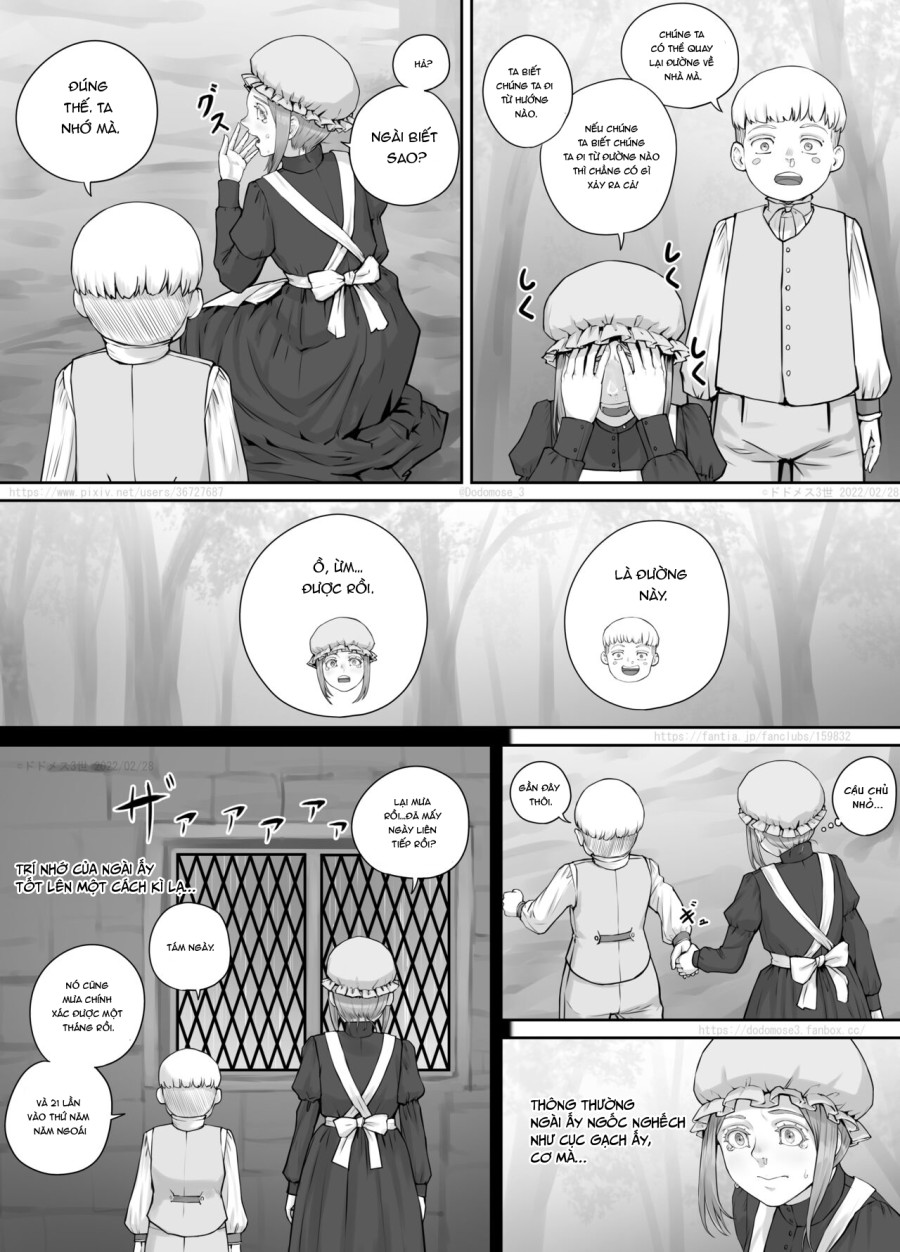 Manga hầu gái và tu sĩ 