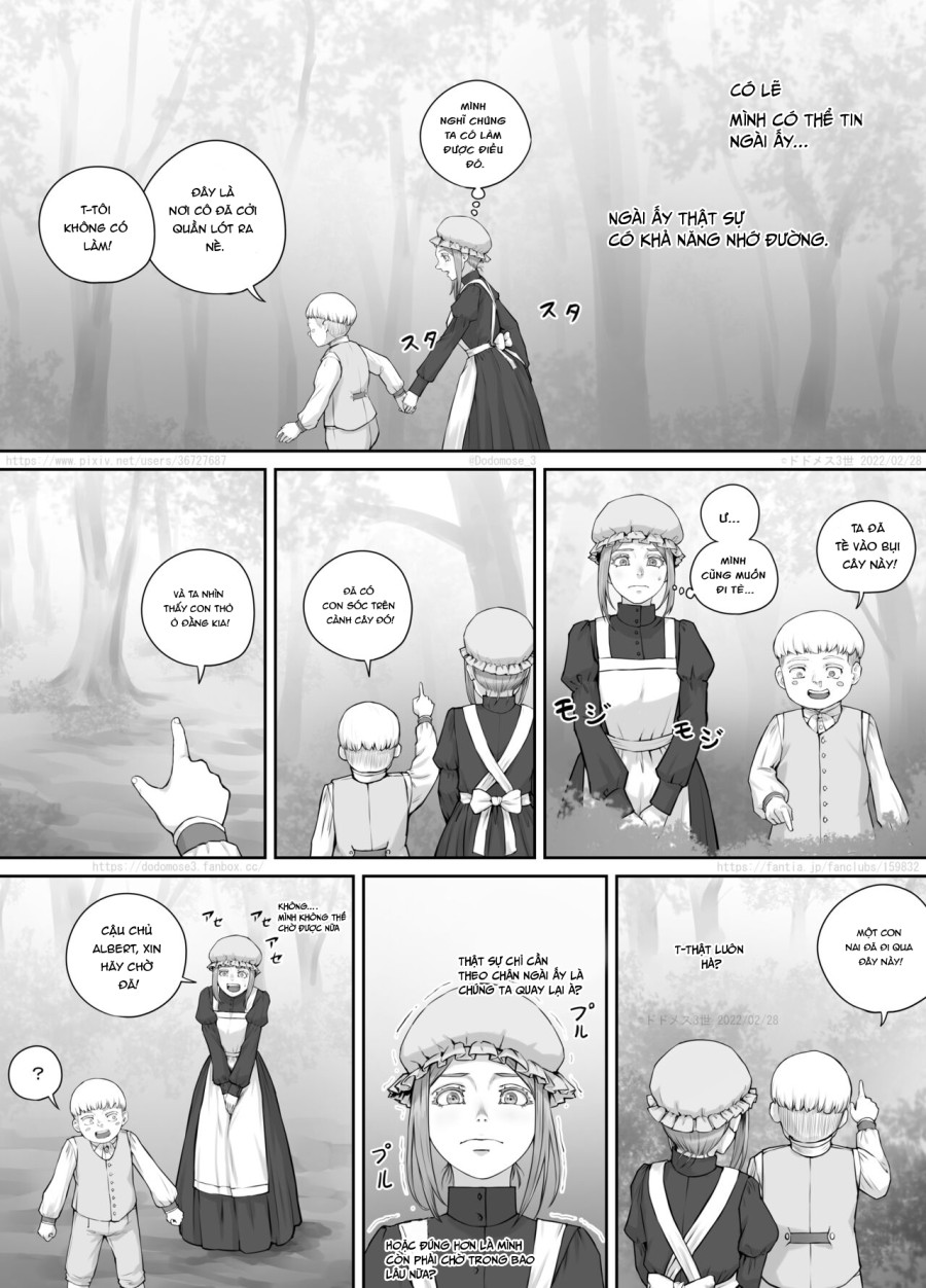 Manga hầu gái và tu sĩ 