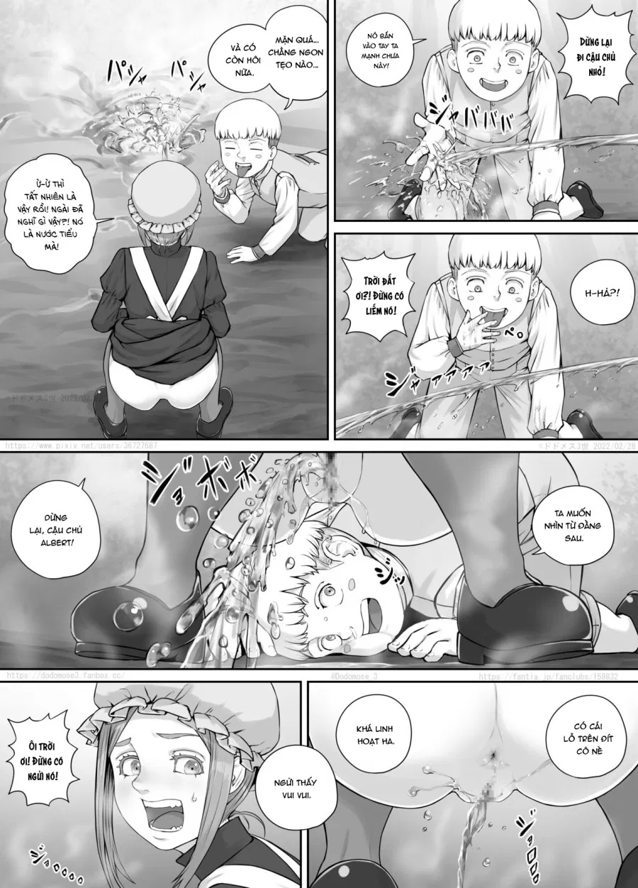 Manga hầu gái và tu sĩ 